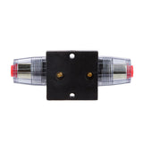Maxbell 10x12V-24V Inline Auto Circuit Breaker 100A Manual Reset Switch Car Audio Fuse