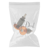 Maxbell Maxbell 7/8" CNC Motorcycle Streetbike Handlebar Cap Hand Grips Bar End Plugs Orange