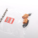 Maxbell 4x2pcs Grenade Shape Tire Tyre Valve Dust Caps for Car Motorcycle Bike -Golden