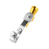 Maxbell 2xMuffler Exhaust Pipe Turbo Sound Whistle Simulator Whistler Gold Size S