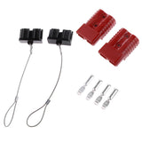 Maxbell Maxbell Red 175A 600V 1AWG Battery Quick Connect Winch Connector Plug Contact Cover