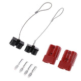 Maxbell Maxbell Red 175A 600V 1AWG Battery Quick Connect Winch Connector Plug Contact Cover