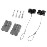 Maxbell Maxbell Grey 175A 600V 1AWG Battery Quick Connect Winch Connector Plug Contact Cover