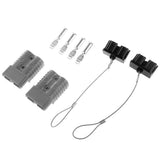 Maxbell Maxbell Grey 175A 600V 1AWG Battery Quick Connect Winch Connector Plug Contact Cover