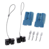 Maxbell Maxbell Blue 175A 600V 1AWG Battery Quick Connect Winch Connector Plug Contact Cover