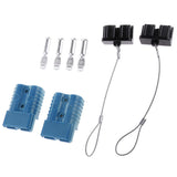 Maxbell Maxbell Blue 175A 600V 1AWG Battery Quick Connect Winch Connector Plug Contact Cover