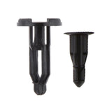 Maxbell Maxbell Nylon 50Pcs Front Bumper Cover Retainer Push Type Clip Fastener for Toyota
