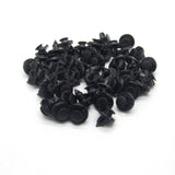 Maxbell 4x50pcs 8mm Car Plastic Rivets Fastener Bumper Fender Push Clips for