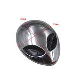 Maxbell 25xSilver Full Metal 3D Alien Head Auto Sticker Badge Car Decals
