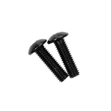 Maxbell 4x10x Decorative License Plate Frame Aluminum Bolt Screws Cover 16x5mm Black