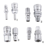 Maxbell 8x1Pair SH20 PH20 Air line Hose Connector Coupler for Compressor