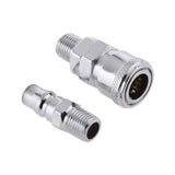 Maxbell Maxbell 1Pair SM20 PM20 Air line Hose Connector Coupler for Compressor