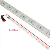 Maxbell 15x2pcs Red 30cm Led Knight Rider Flash Strobe Scanner Neon Strip Light