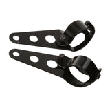 Maxbell 7/8" 22mm Motorcycle Handlebars Hand Grips + Headlight Mount Bracket