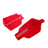 Maxbell Maxbell 2 x Brush Bar Hand Guards Handguard for 7/8" Handlebar Motorcycle Bike Red