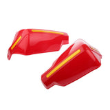 Maxbell Maxbell 2 x Brush Bar Hand Guards Handguard for 7/8" Handlebar Motorcycle Bike Red
