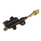 Maxbell Maxbell Motorcycle Rear Foot Brake Master Cylinder Hydraulic Brake Pump Black