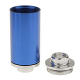 Maxbell Maxbell Inline Fuel Filter AN6/AN8/AN10 Fitting Petrol Gas Filter Universal Blue