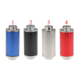 Maxbell Maxbell Inline Fuel Filter AN6/AN8/AN10 Fitting Petrol Gas Filter Universal Blue