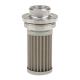 Maxbell Maxbell Inline Fuel Filter AN6/AN8/AN10 Fitting Petrol Gas Filter Universal Blue