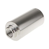 Maxbell Maxbell Inline Fuel Filter AN6/AN8/AN10 Fitting Petrol Gas Filter Universal Silver