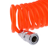 Maxbell Maxbell 12M 8mm x 5mm Retractable PU Recoil Air Hose Spring Tube Compressor Air Tool
