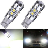 Maxbell Maxbell 2x 50W T10 W5W 501 194 High Power Led Car White Light Reverse Tail Bulb