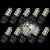 Maxbell Maxbell 10x 3157 White 18SMD 5050 Reverse Brake/Stop/Turn Tail Backup LED Light Bulb