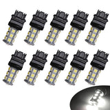 Maxbell Maxbell 10x 3157 White 18SMD 5050 Reverse Brake/Stop/Turn Tail Backup LED Light Bulb