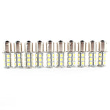 Maxbell Maxbell 10PCS Warm White Car RV Trailer 1156 BA15S 5050 18smd LED Light Bulb 1141