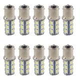 Maxbell Maxbell 10Pcs 1156 BA15S /1141/1073/1095 Base 18 SMD 5050 LED Replacement Light 12V