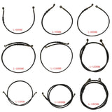 Maxbell 2Pcs Motorcycle ATV Pit Bike Brake Clutch Oil Hose Line Pipe 60cm & 70cm