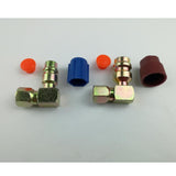 Maxbell A/C High & Low Side Coupler R12 To R134a Adapter 90 degrees Quick Connector - Aladdin Shoppers