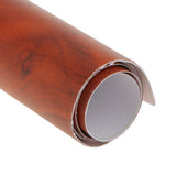 Maxbell Maxbell 40''x17'' Birds Eye Wood Grain Textured Car Wrap Sticker Decal Sheet Orange