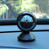 Maxbell Maxbell Multifunction Car Vehicle Declinometer Gradienter Dashboard Mount Compass
