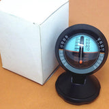 Maxbell Maxbell Multifunction Car Vehicle Declinometer Gradienter Dashboard Mount Compass