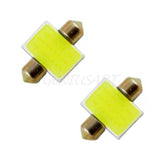 Maxbell 3x2pcs White 31mm 12smd COB LED Bulb Festoon Lamp For Car Dome Map Lights