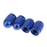 Maxbell 8 Pieces Red Blue Aluminum Bullet Tire Valve Stem Air Port Cover Cap - Aladdin Shoppers