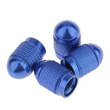 Maxbell 8 Pieces Red Blue Aluminum Bullet Tire Valve Stem Air Port Cover Cap - Aladdin Shoppers