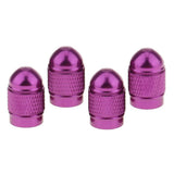 Maxbell 2x4x Aluminum  Style Rim Valve/Wheel Air Port Cover Stems Cap Purple