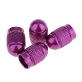 Maxbell 2x4x Aluminum  Style Rim Valve/Wheel Air Port Cover Stems Cap Purple