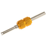 Maxbell 2xDual Head Car Truck Tire Valve Stem Core Remover Repair Wrench Tool - Gold