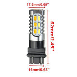 Maxbell 2x3157 Dual-Color Switchback 22SMD 5630 LED Bulb Turn Signal light