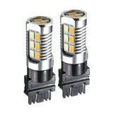 Maxbell 2x3157 Dual-Color Switchback 22SMD 5630 LED Bulb Turn Signal light