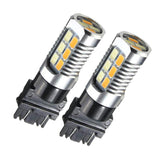 Maxbell 2x3157 Dual-Color Switchback 22SMD 5630 LED Bulb Turn Signal light