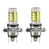 Maxbell Maxbell 1 Piece H4 2323 16 SMD Amber Projector Fog Driving Light Bulbs