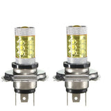 Maxbell Maxbell 1 Piece H4 2323 16 SMD Amber Projector Fog Driving Light Bulbs