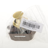 Maxbell 9xPush Button Catch Lock Cupboard Door Knob Campervan Caravan Motorhome Brown