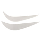 Maxbell Maxbell 2pcs Universal Car Front Rear Bumper Guard Protector White