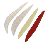 Maxbell Maxbell 2pcs Universal Car Front Rear Bumper Guard Protector White